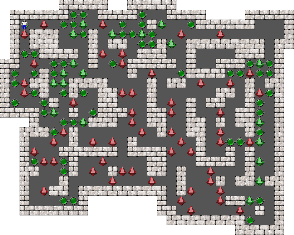 Sokoban Mass Remodel level 1202